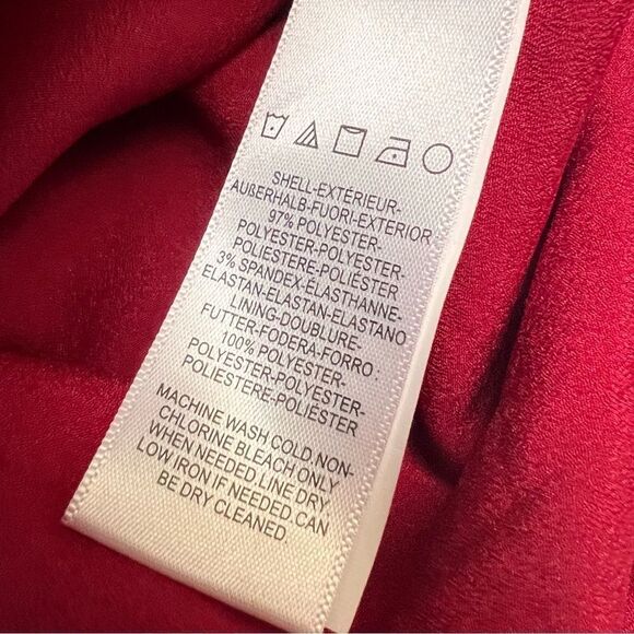 Dress The Population Elle Sheath Midi Dress in Garnet Medium NEW MSRP $168 - Picture 8 of 10